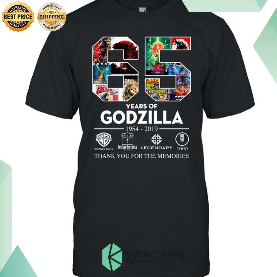 65 years of godzilla shirt 1 113