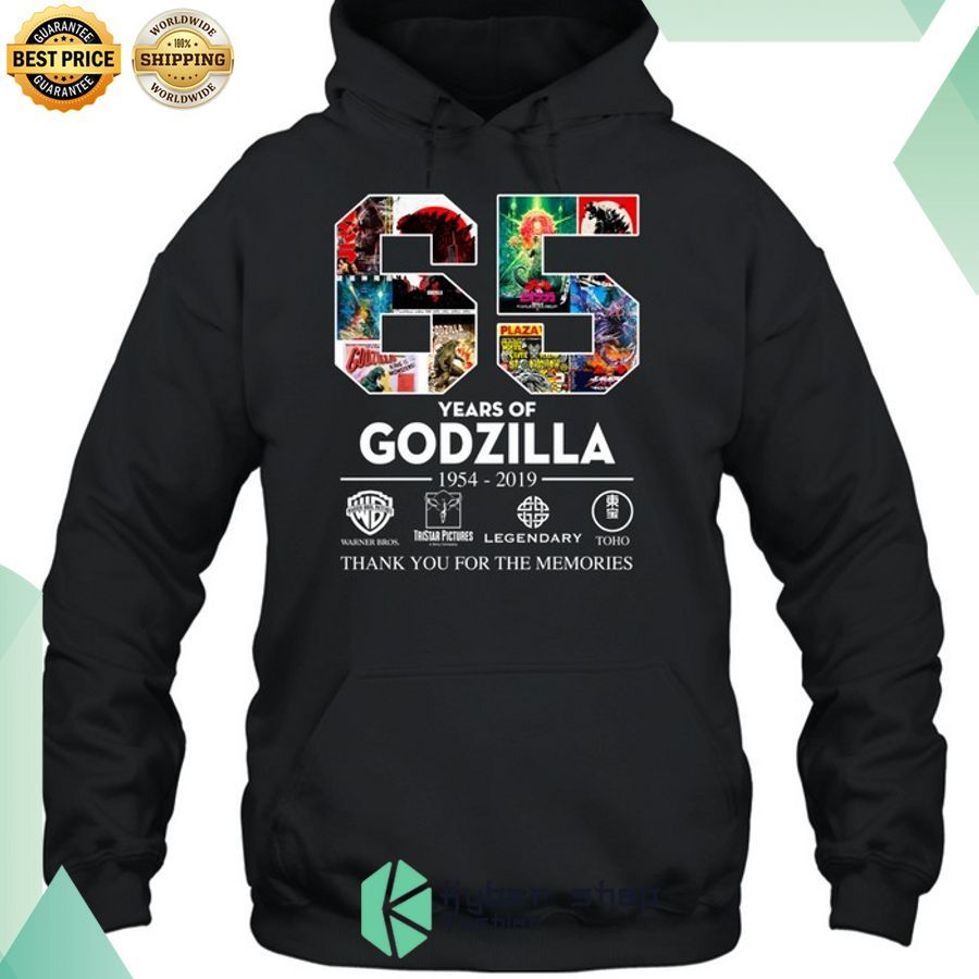 65 years of godzilla shirt 2 816