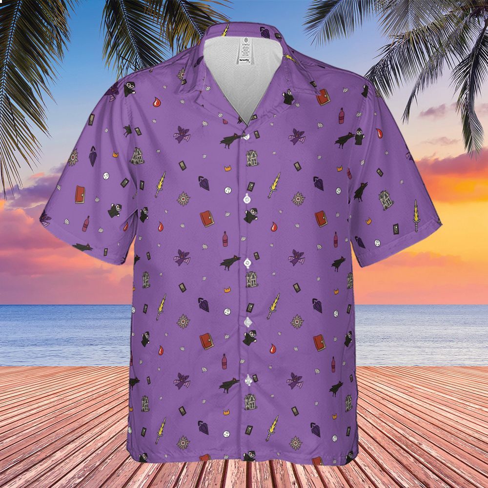 barovia dungeons and dragons pattern hawaiian shirt 2 334