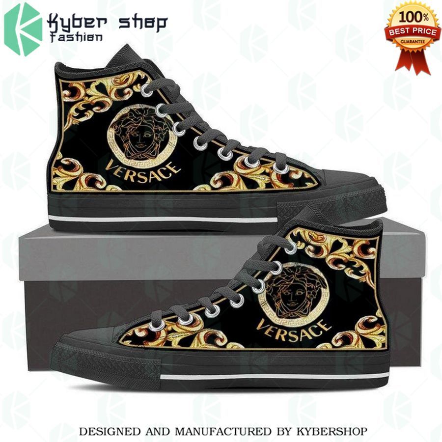 black gold versace high top canvas sneaker 1 561