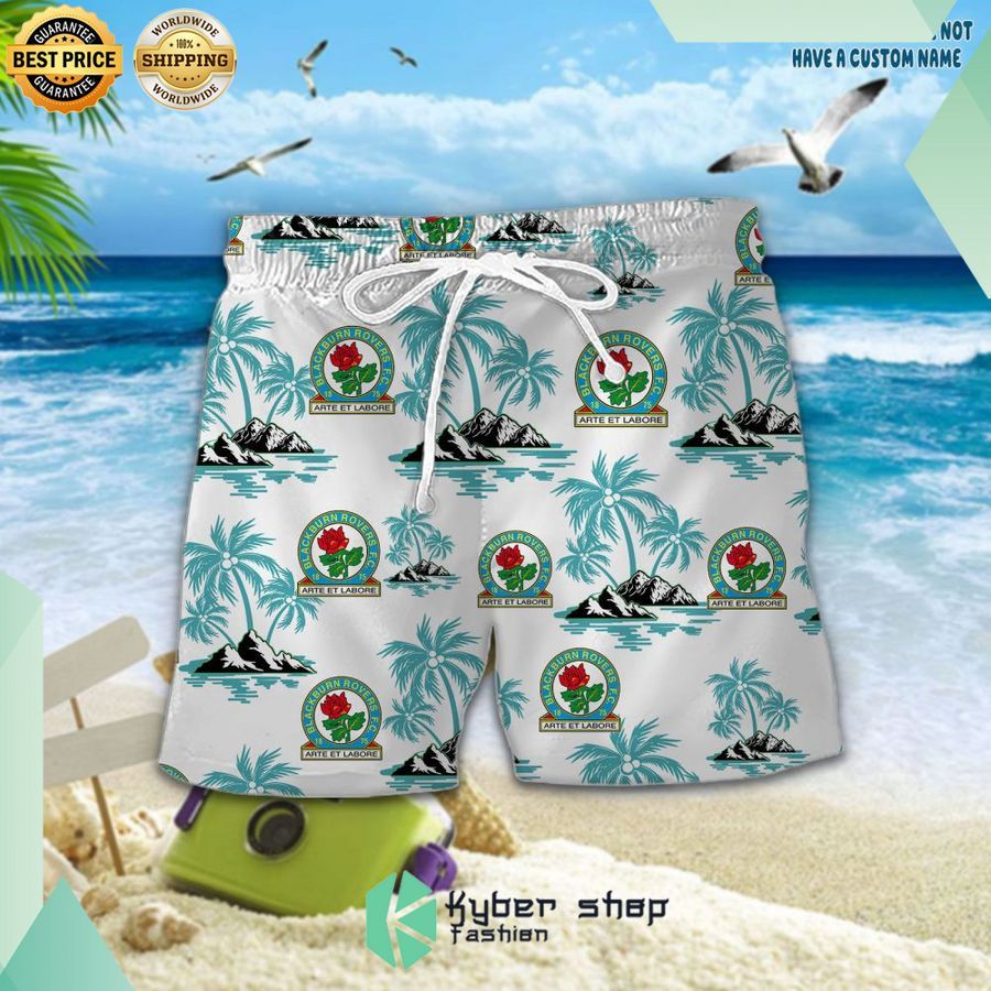 blackburn rovers hawaiian shirt and short 2 679