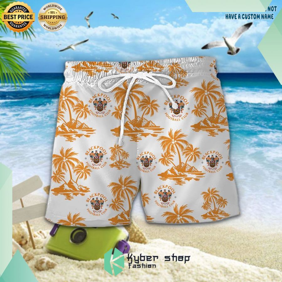 blackpool f c hawaiian shirt and short 2 746