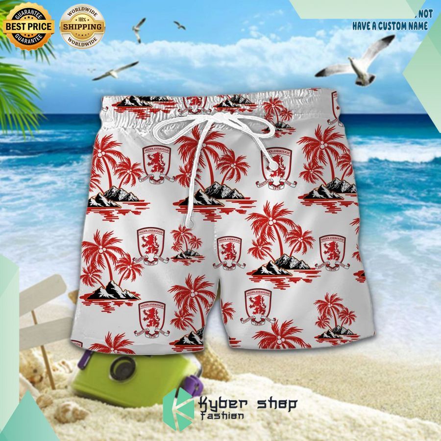 middlesbrough f c hawaiian shirt and short 2 881