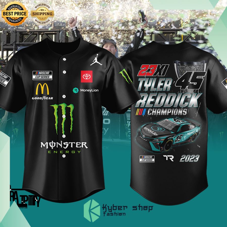 monster energy tyler reddick championship baseball jersey 1 583