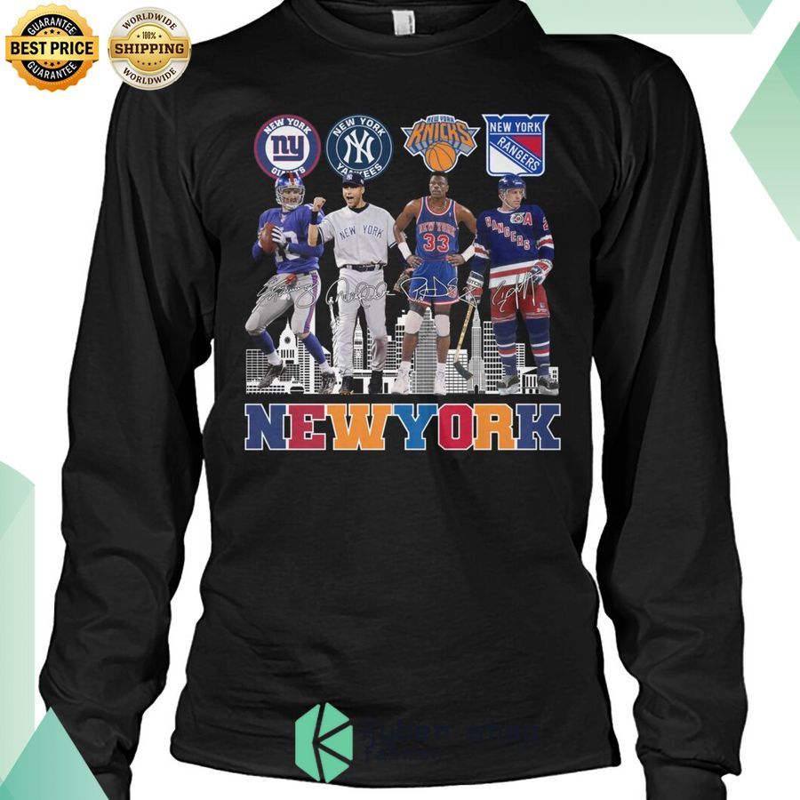 new york sport team shirt 2 23