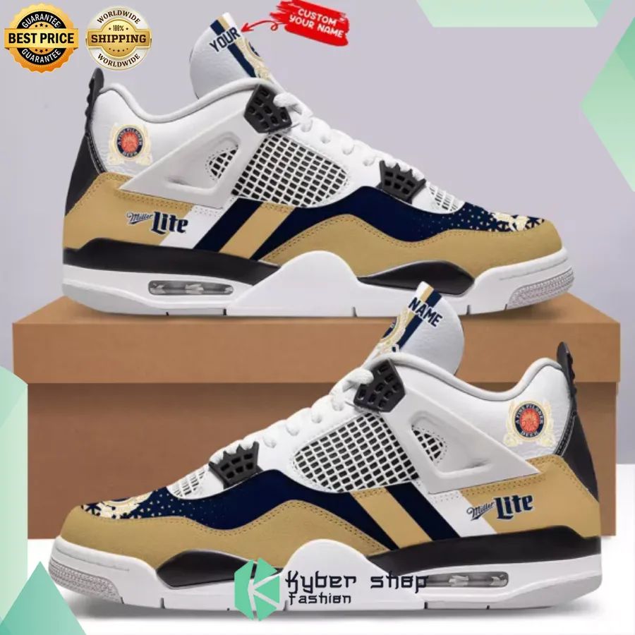 personalized miller lite af4 shoes 1 364