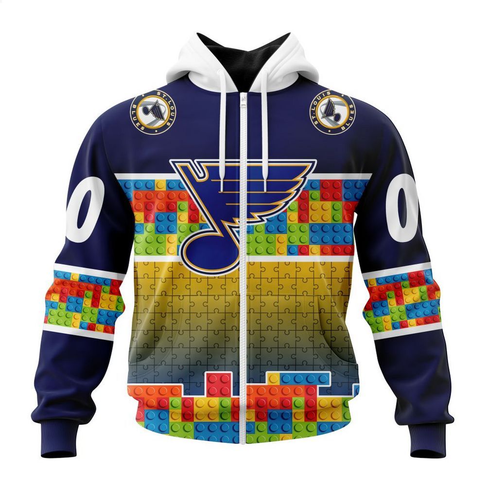 personalized st louis blues autism awareness shirt hoodie 2 967