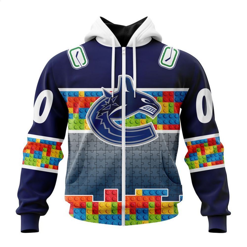 personalized vancouver canucks autism awareness shirt hoodie 2 955