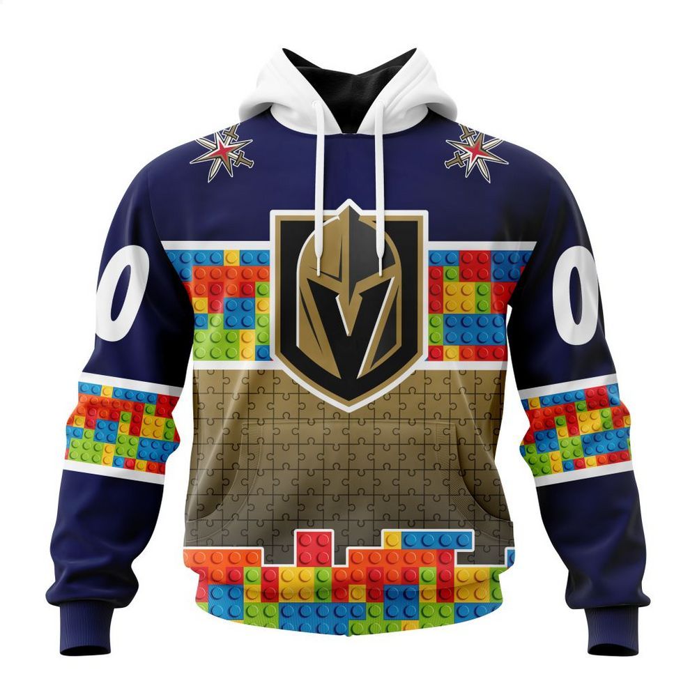 personalized vegas golden knights autism awareness shirt hoodie 1 381