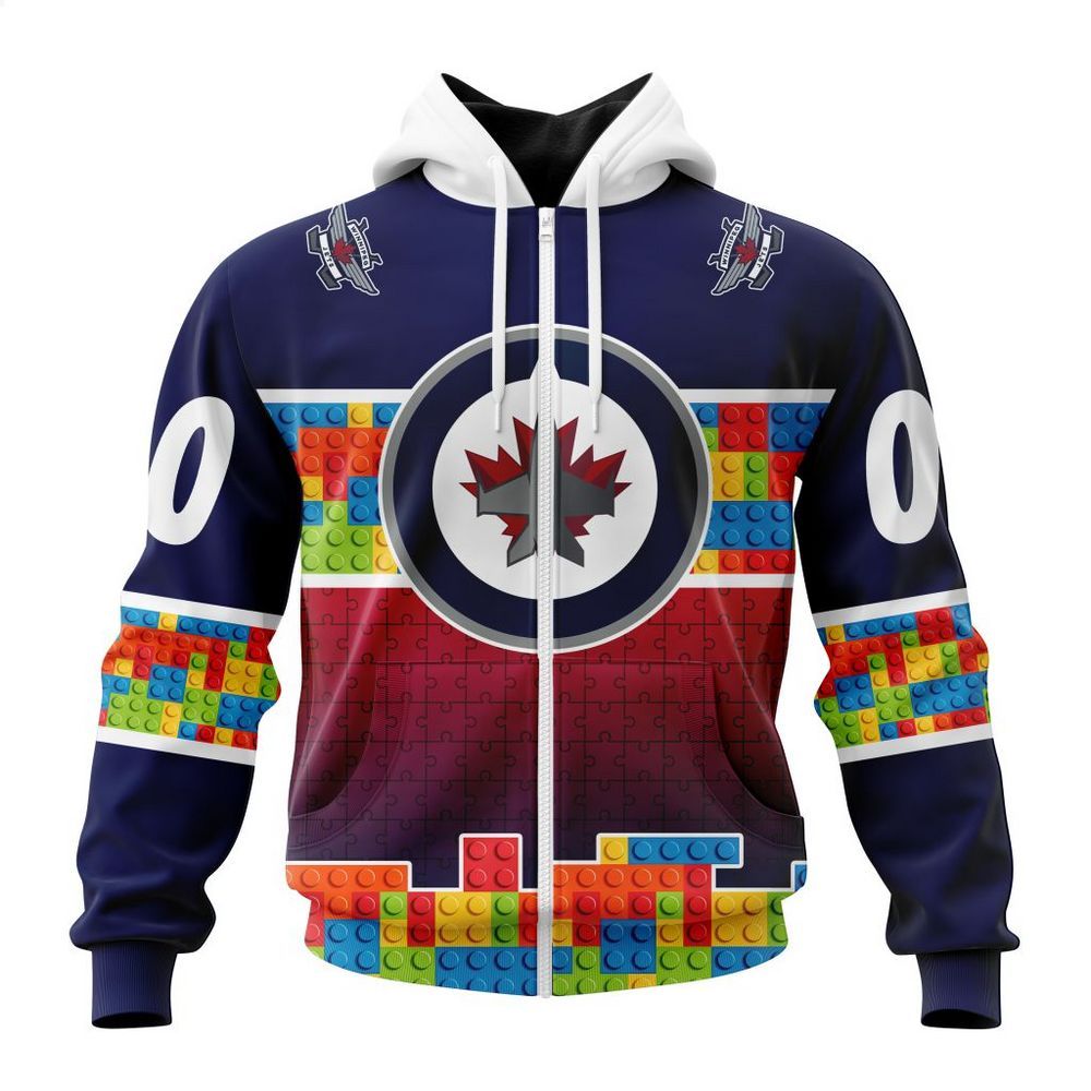 personalized winnipeg jets autism awareness shirt hoodie 2 853