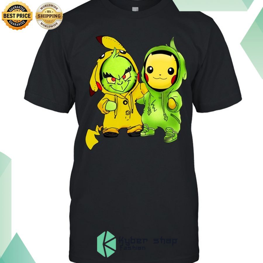 pikachu and the grinch shirt 1 531