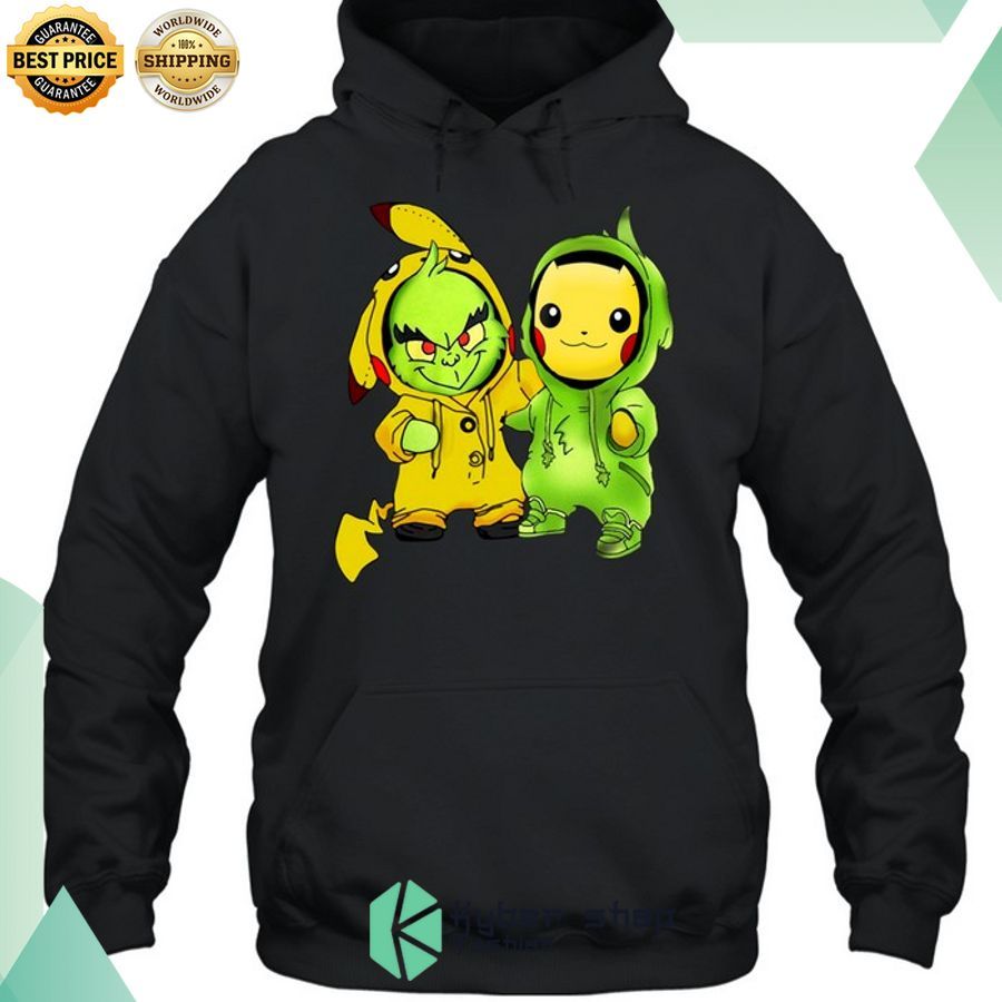 pikachu and the grinch shirt 2 357