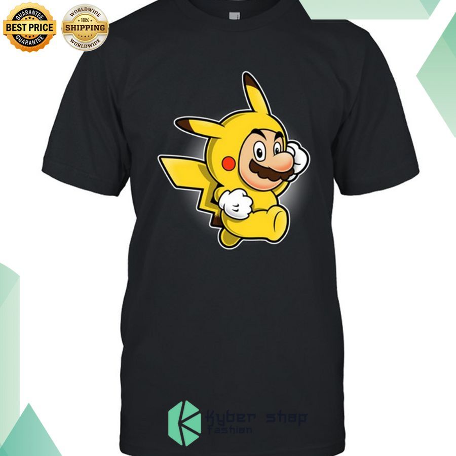 pikachu mario shirt 1 80