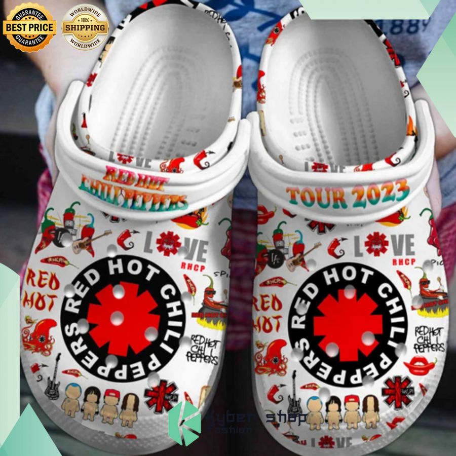 red hot chili peppers tour 2023 crocband shoes 1 560