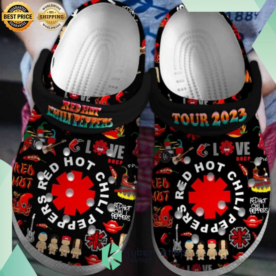 red hot chili peppers tour 2023 crocband shoes 2 894