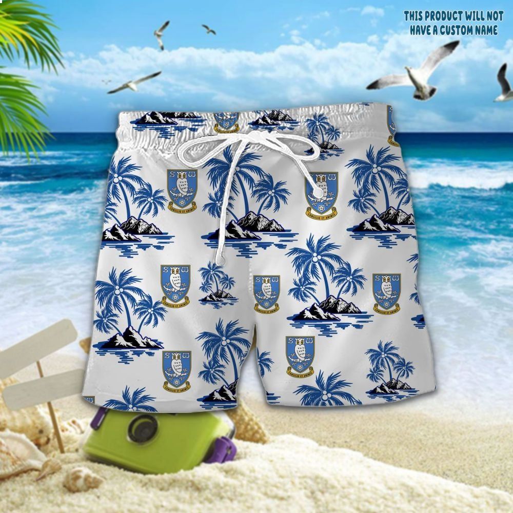 sheffield wednesday hawaiian shirt shorts 2 390