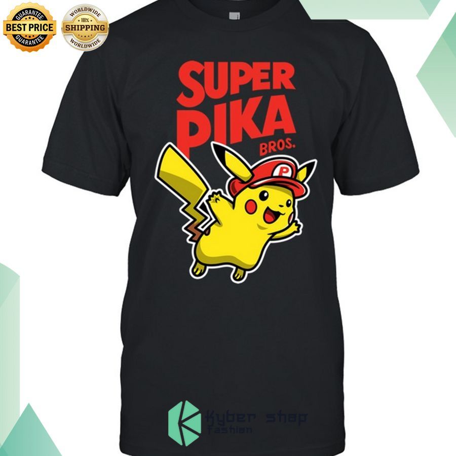 super pika bros shirt 1 292