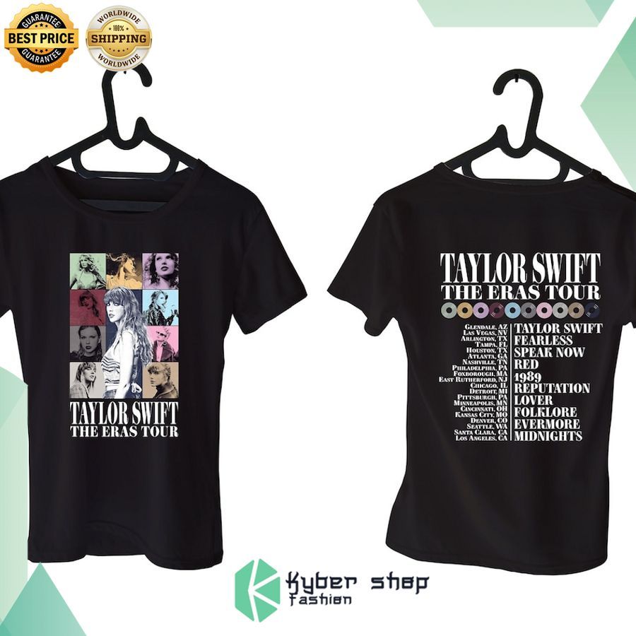 taylor swift the eras tour t shirt 1 25