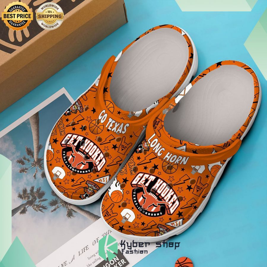 texas longhorns get hooked crocband shoes 2 769