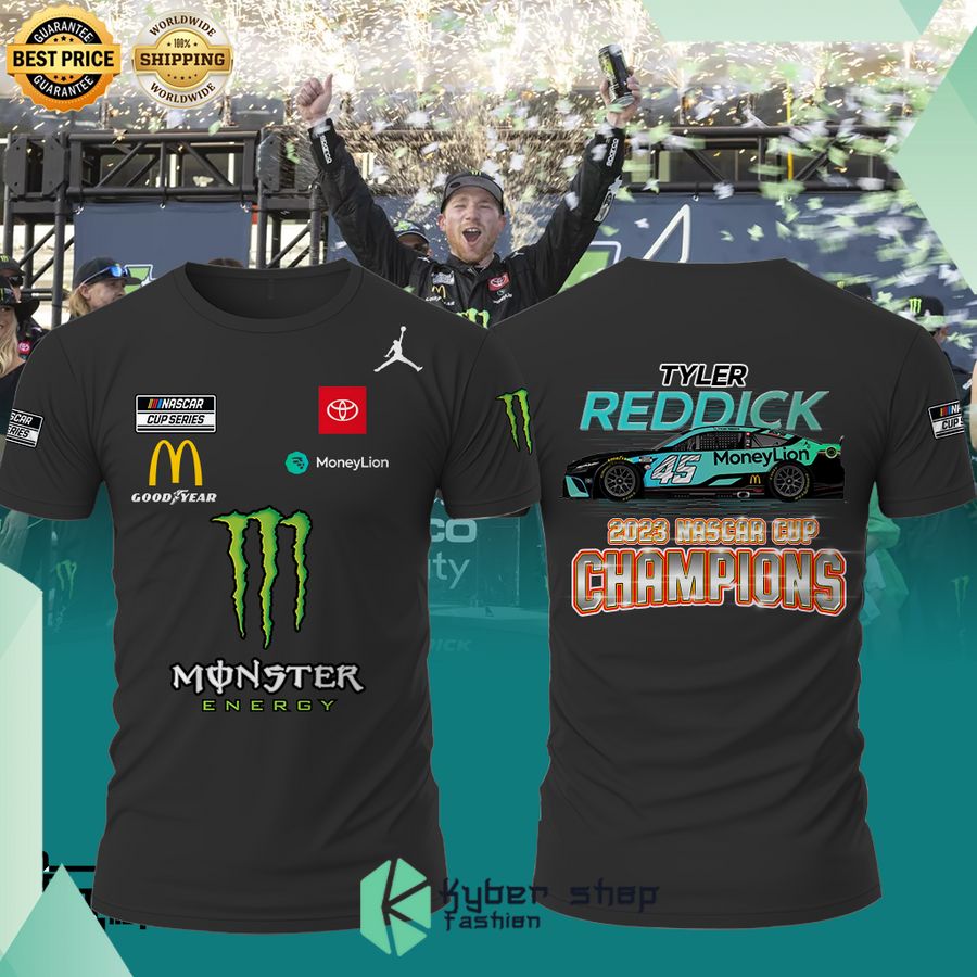 tyler reddick championship monster energy t shirt 1 324