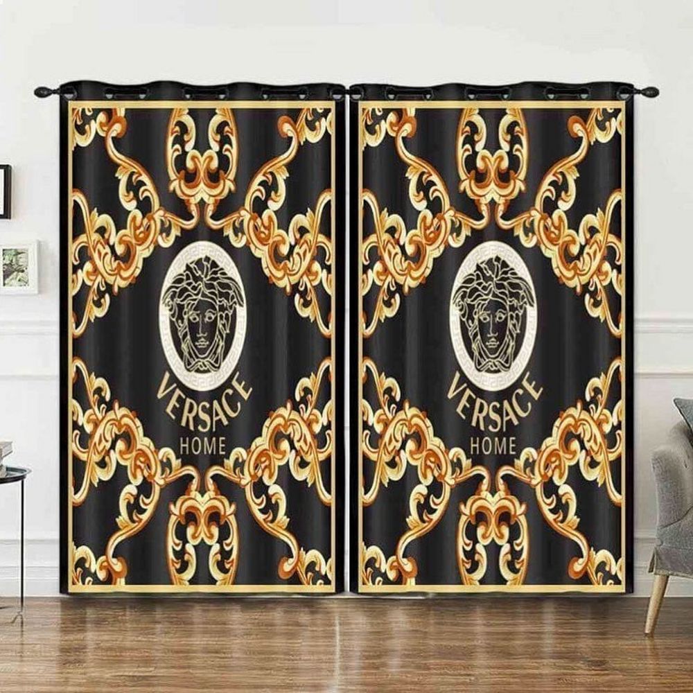 versace home window curtain set 1 312