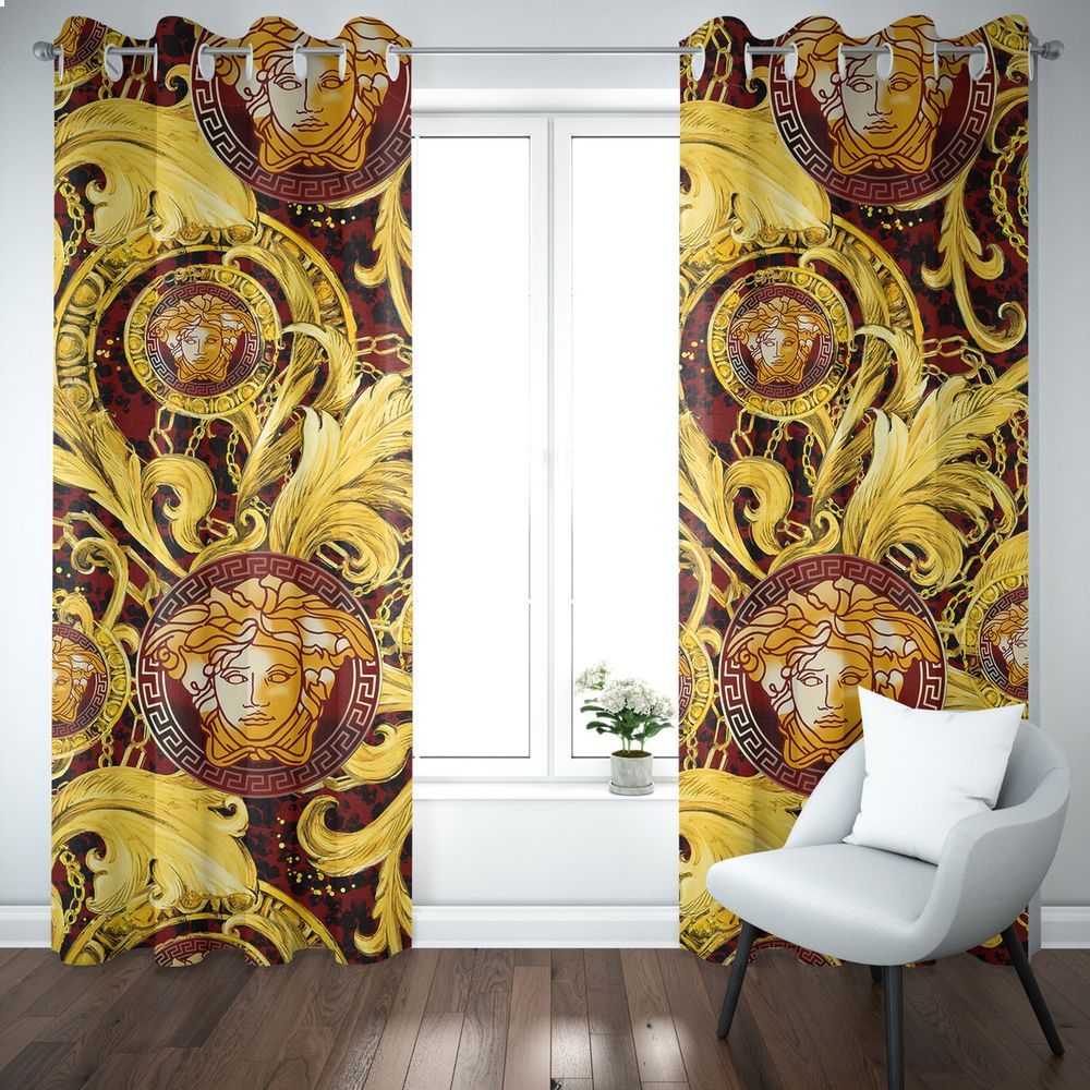 versace logo curtain sets 1 596