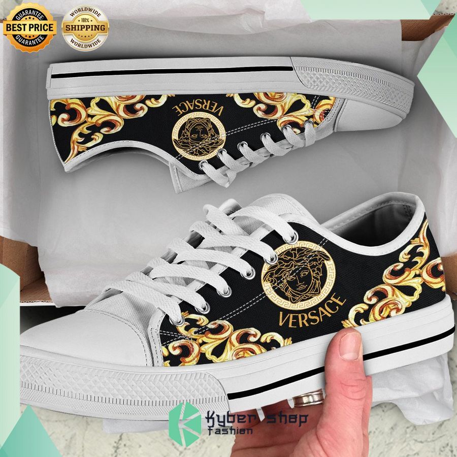 versace low top canvas shoes 1 473