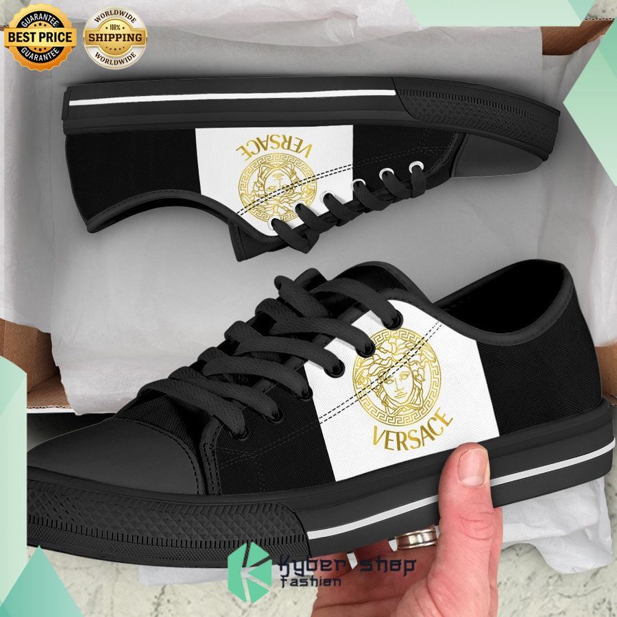 versace low top canvas shoes 1 943