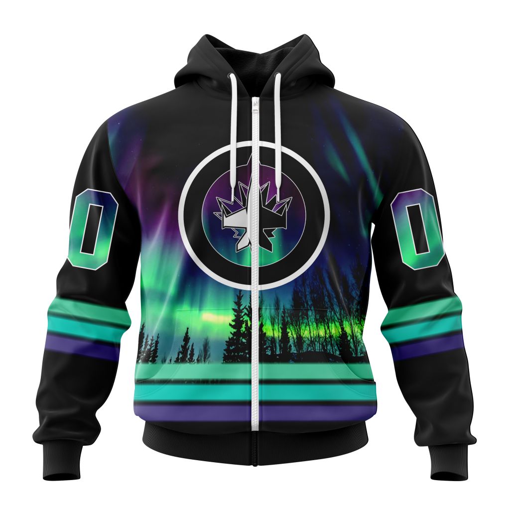 CUSTOM NXTNHNLightsWJ230405 000 hoodie zip front