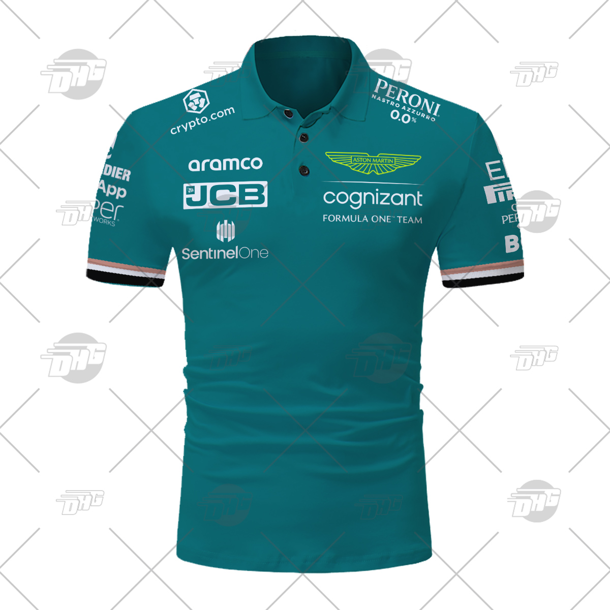 OSC YN POLO F1ALONSO23 polo front