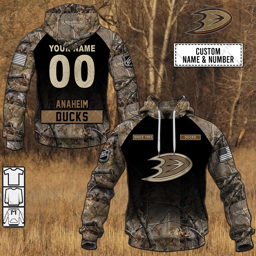 TU YN NHL Hunting Anaheim Ducks mockup ads