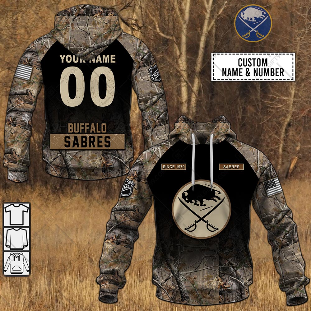 TU YN NHL Hunting Buffalo Sabres mockup ads