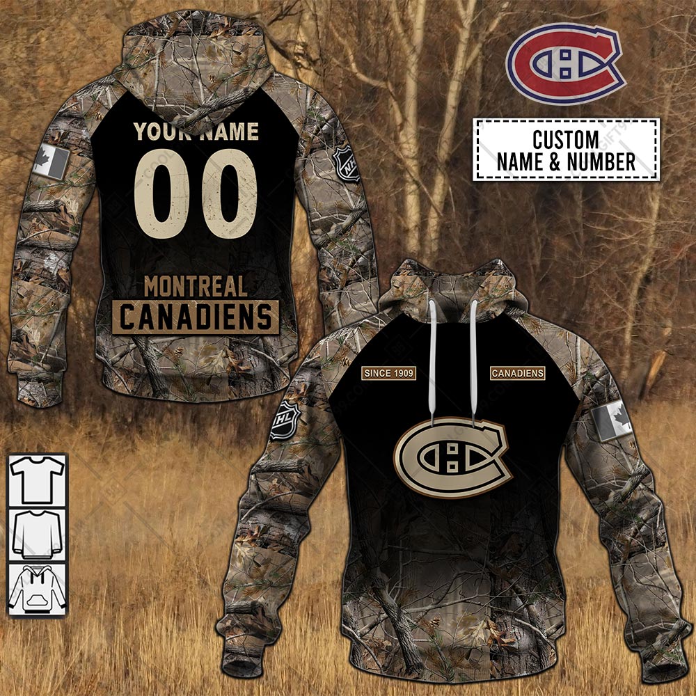 TU YN NHL Hunting Montreal Canadiens mockup ads