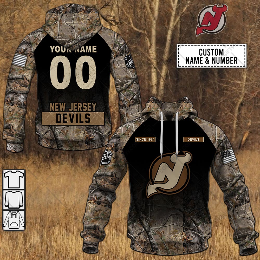 TU YN NHL Hunting New Jersey Devils mockup ads