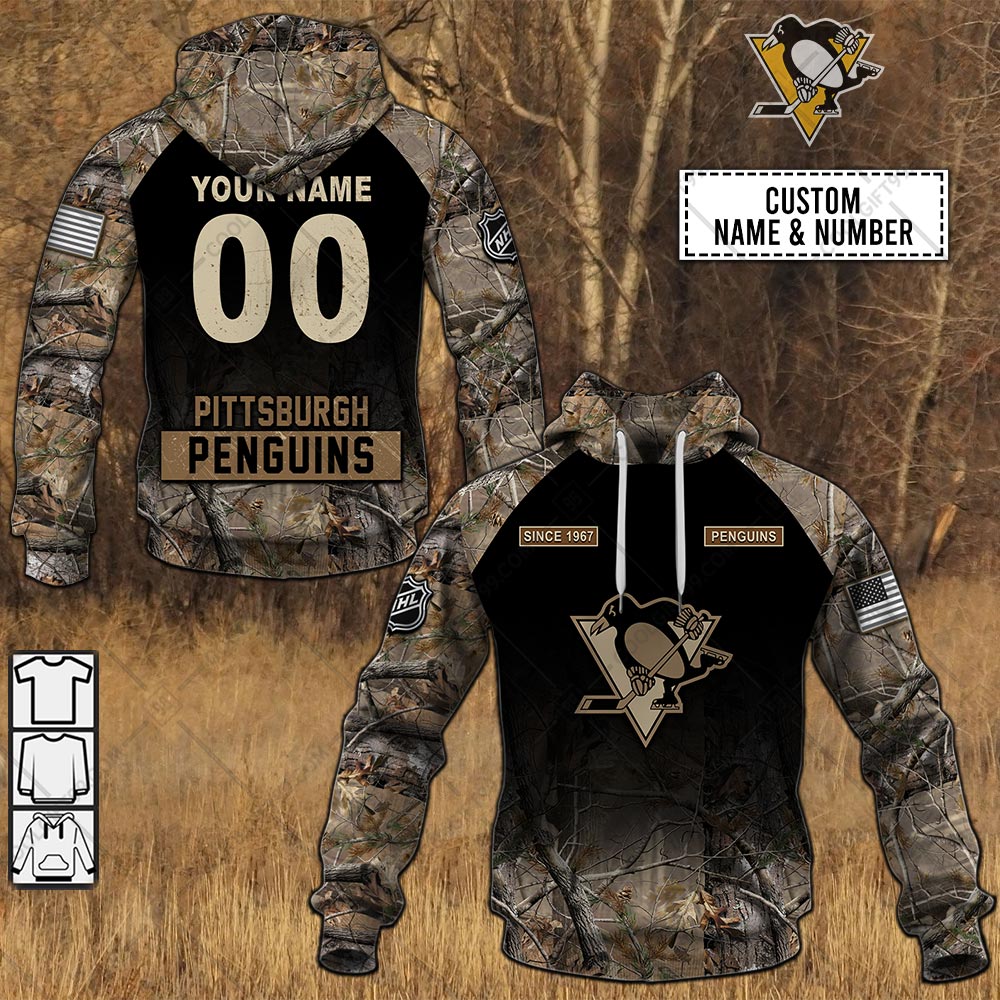 TU YN NHL Hunting Pittsburgh Penguins mockup ads