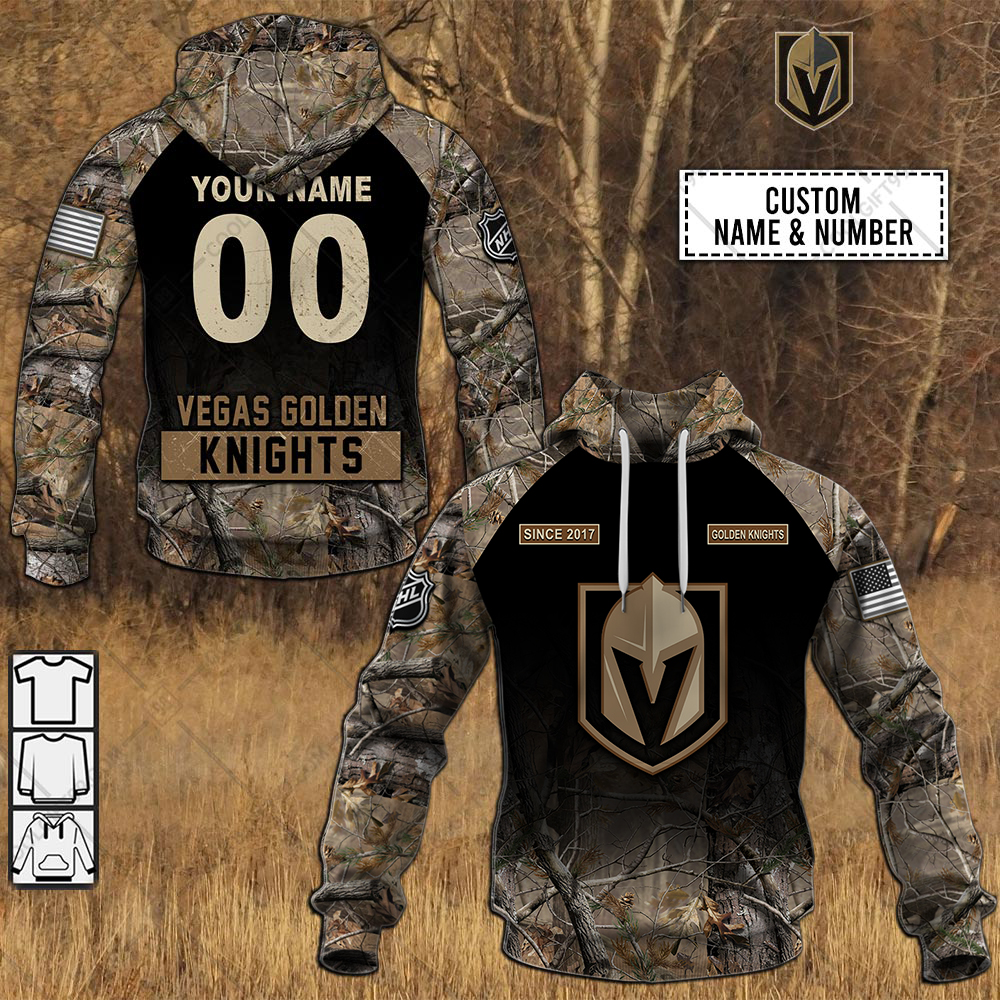 TU YN NHL Hunting Vegas Golden Knights mockup ads