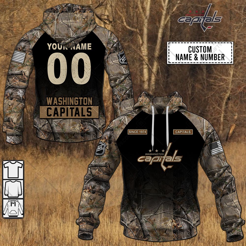 TU YN NHL Hunting Washington Capitals mockup ads