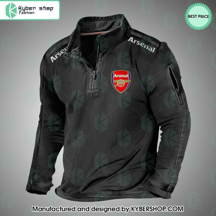 arsenal fc tactical waffle zip jacket 2 584