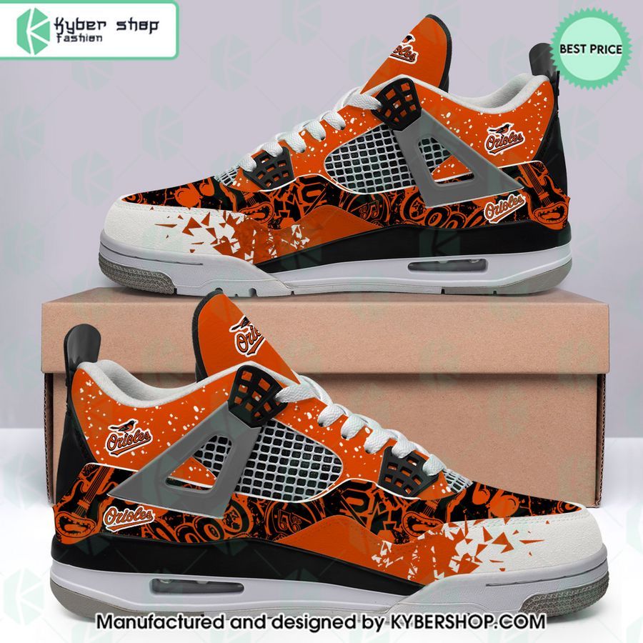 baltimore orioles air jordan 4 shoes 1 822