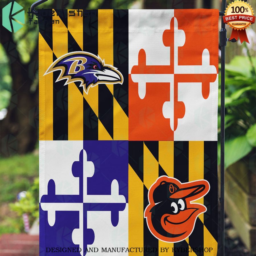 baltimore sports collection garden flag 2 452