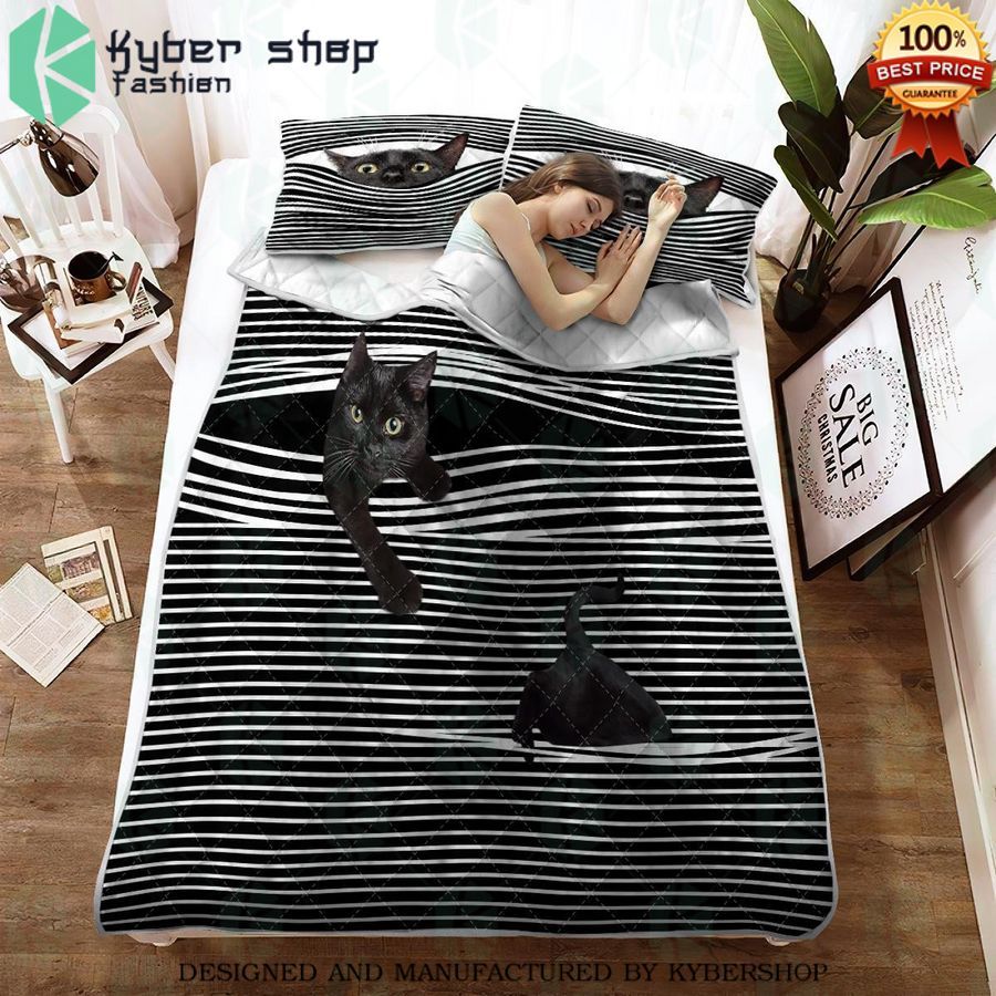 black cat bedding set 2 808