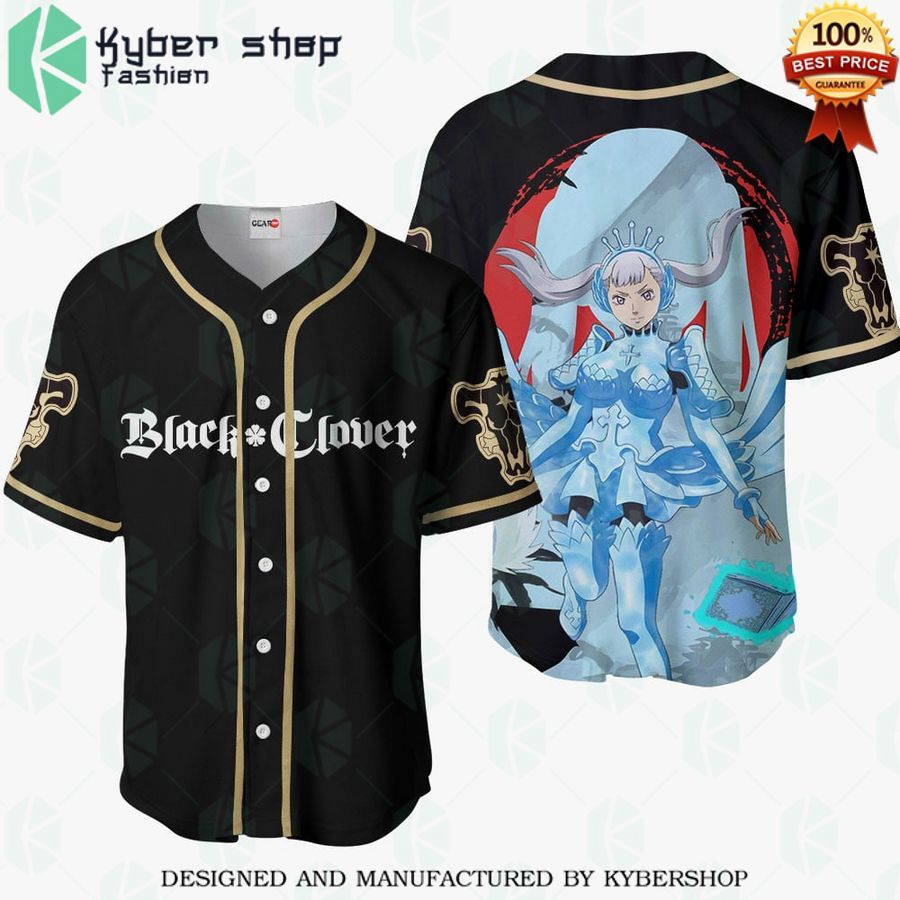 black clover noelle silva baseball jersey 1 351