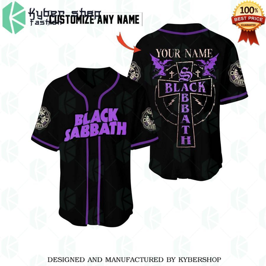 black sabbathn custom baseball jersey 2 579