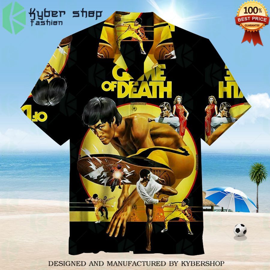 bruce lee game of death hawaiian shirt 1 585