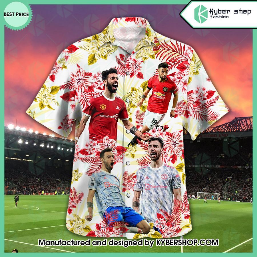 bruno fernandes in manchester united hawaiian shirt 2 811