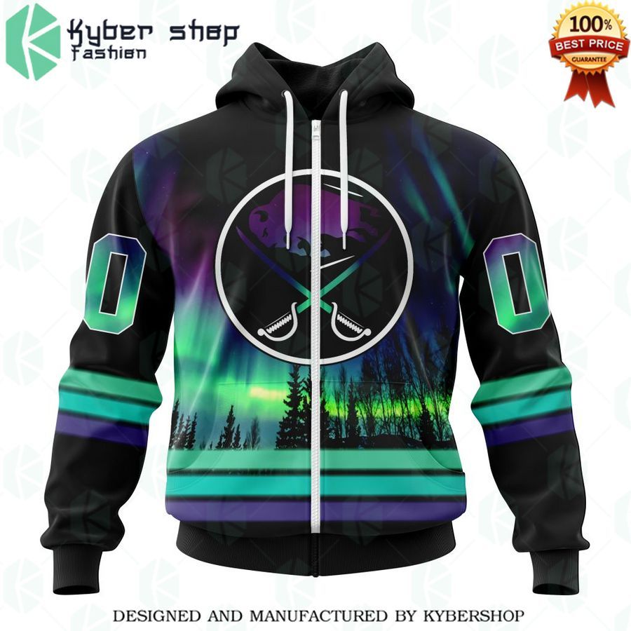 buffalo sabres special design with northern lights custom shirt 2 924