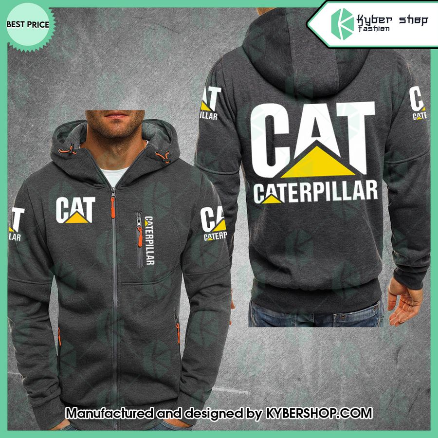 caterpillar chest pocket hoodie 1 492