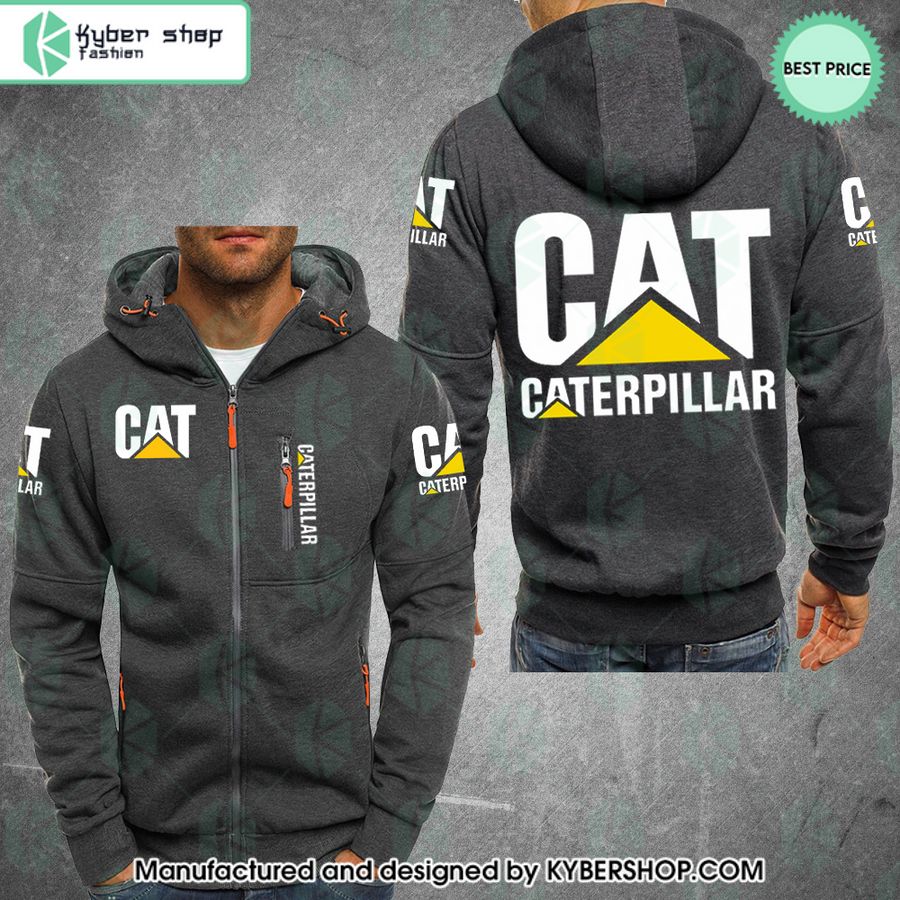 caterpillar chest pocket hoodie 1 942