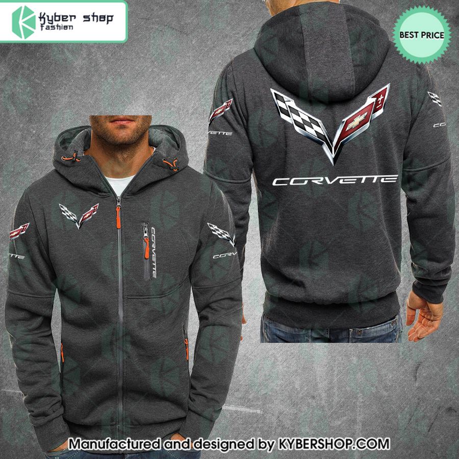 chevrolet corvette chest pocket hoodie 1 691