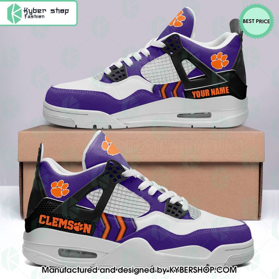 clemson air jordan 4 shoes 1 615